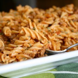 Cheesy Taco Pasta