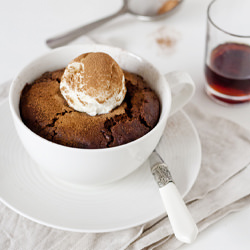 Chocolate Muscat Pudding