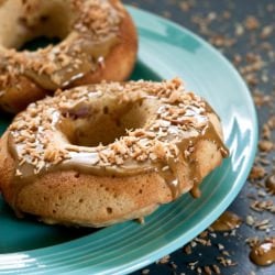 Peach Coconut Donuts
