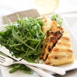 Grilled Polenta w/ Blue Cheese