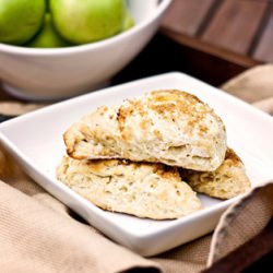 Apple Sour Cream Scones