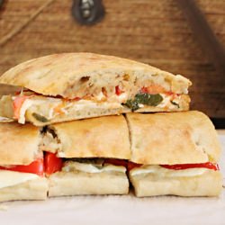 Pressed Caprese Sandwich