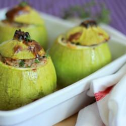 Stuffed Globe Zucchini