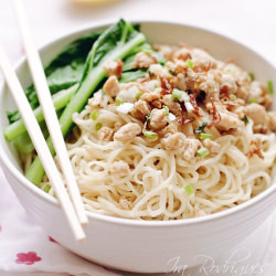Mie Ayam Indonesian Style