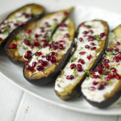 Aubergines with Buttermilk Sauce
