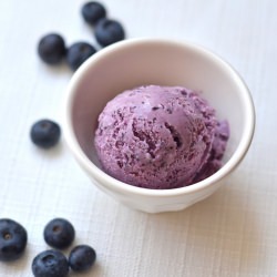 Blueberry Ice Cream