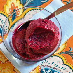 Grape and Cabernet Sorbet