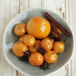 Oranges Preserved in Brandy