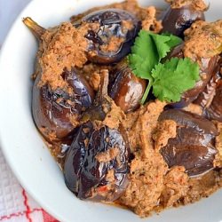 Stuffed Eggplant Curry