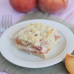 Peaches and Cream Bars