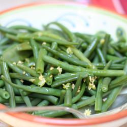 Green Beans w/ Toasted Garlic