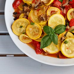 Sauteed Zuchinni & Tomatoes