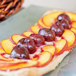 Peach and Cherry Tarts