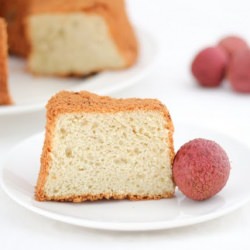 Lychee Chiffon Cake