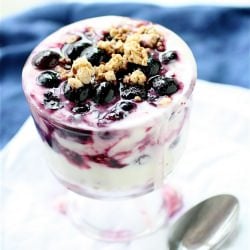 Maple Blueberry Parfait