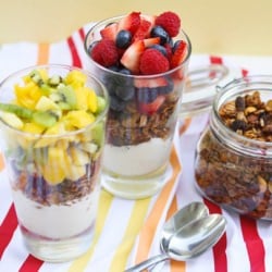 Fruit and Granola Parfaits