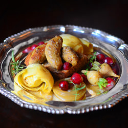 Chicken Sausage with Artichokes
