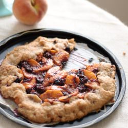 Blackberry Peach Galette