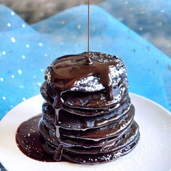 Brownie Batter Pancakes