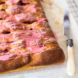 Rhubarb Danish