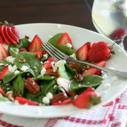 Spinach & Strawberry Salad