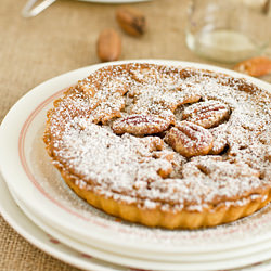Pecan and Chocolate Tart