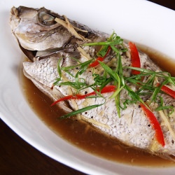 Asian Style Steamed Fish