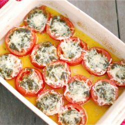 Pesto Tomatoes