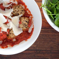 Lentil Balls with Tomato Sauce