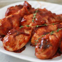 Peach BBQ Chicken