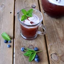 Blueberry Mint Iced Tea