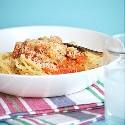Spaghetti w/Tuna