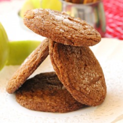 Apple Molasses Cookies
