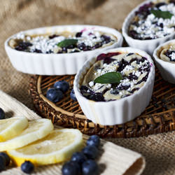 Blueberry-Lemon Flognarde