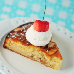 Cherry Buttermilk Cake