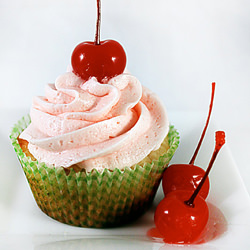 Cherry Limeade Cupcakes
