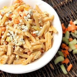 Buffalo Chicken Pasta Salad