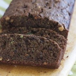 Chocolate-Zucchini Olive Oil Bread