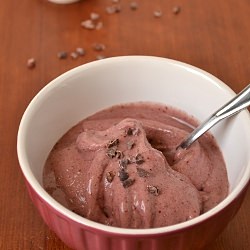 Cacao Cherry Banana Soft Serve