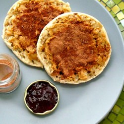 Cocoa Dusted English Muffins