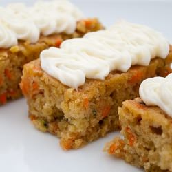 Carrot Zucchini Bars