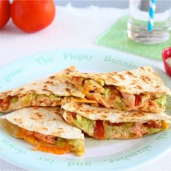 Salmon Quesadillas