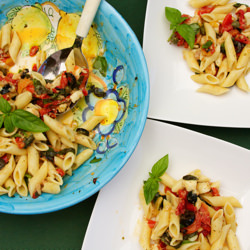 Pepper & Mozzarella Pasta