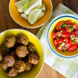 Spicy Lamb Meatballs