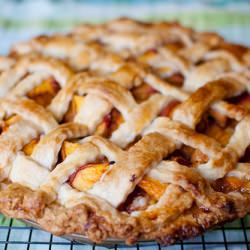 Brown Sugar-Cinnamon Peach Pie