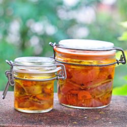 Salmon and Potatoes in a Jar