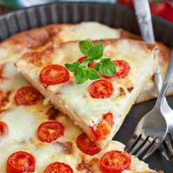 Cherry Tomatoes Frittata