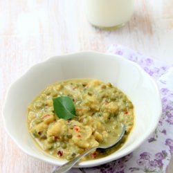 Moong Dal – Green Plantain Curry
