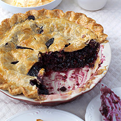 Deep Dish Blueberry Pie