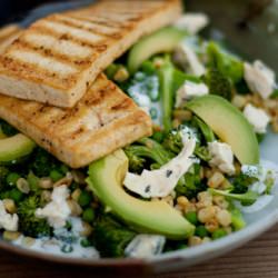 Spiced Tofu with Broccoli